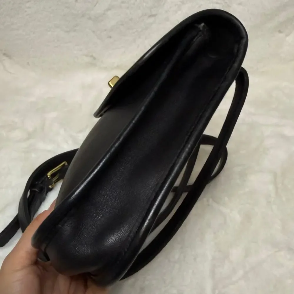 Vintage Coach Project Bag Small SidePack 9978 Black Crossbody